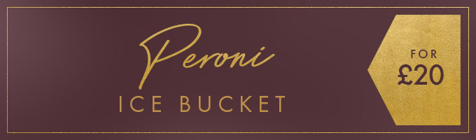 Peroni ice bucket