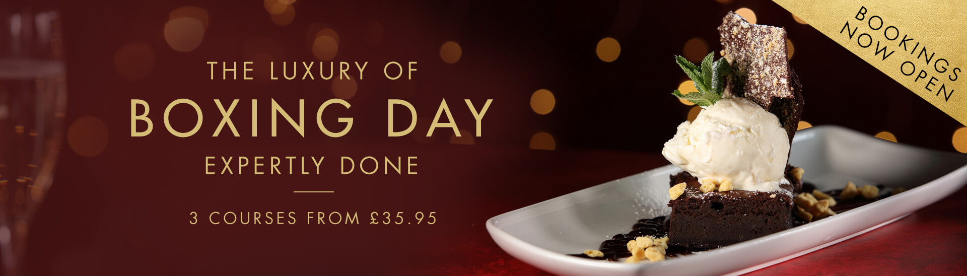Boxing Day Menu at Miller & Carter Wilmslow • Book Now