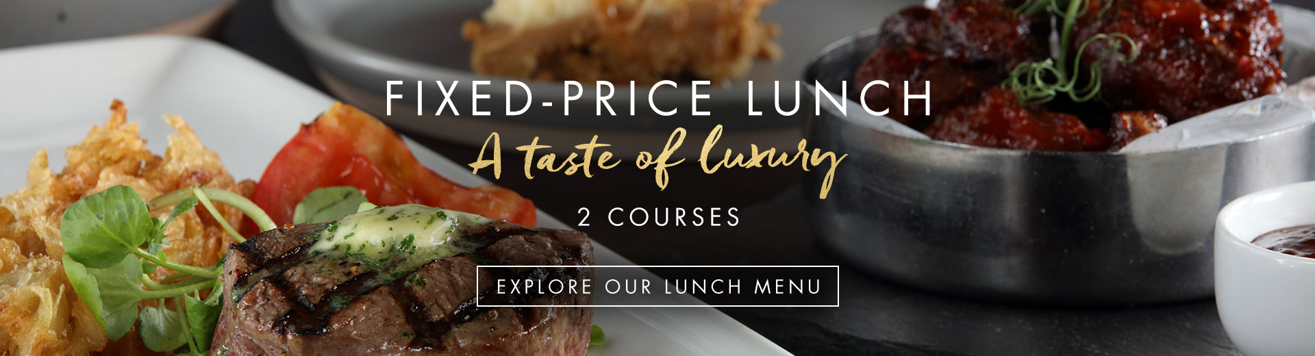Fixed Price Lunch Menu