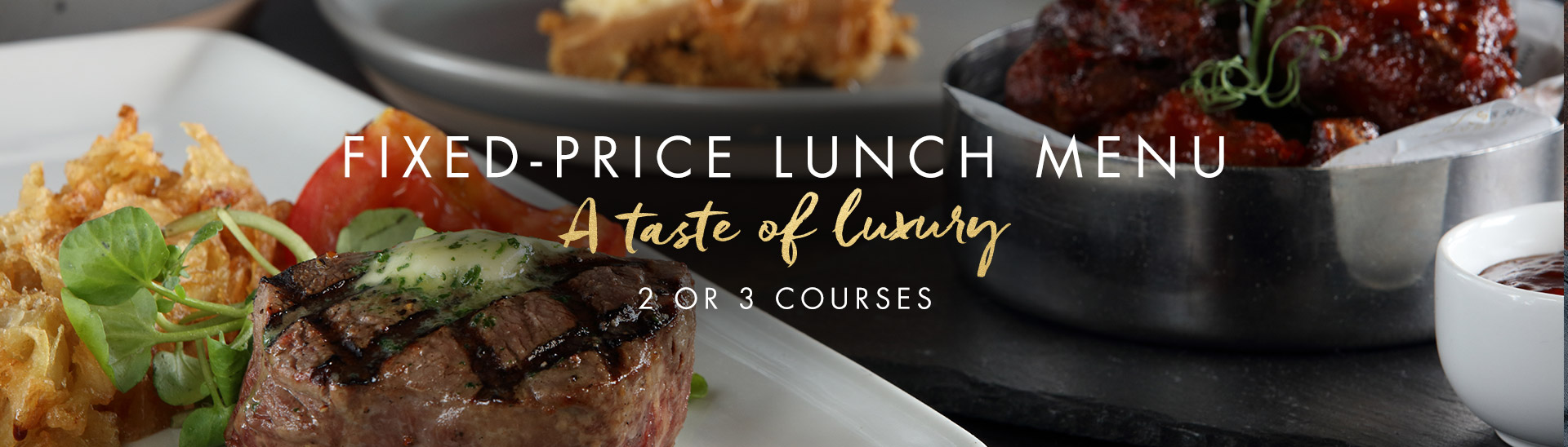 Miller & Carter Cardiff Hayes FixedPrice Lunch Menu in Cardiff