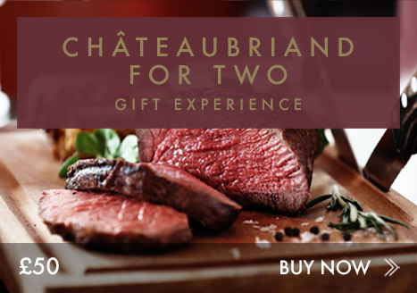 Chateaubriand for two experience