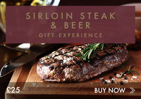 Sirloin steak & beer experience